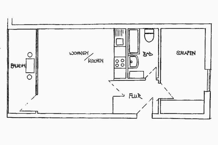 Langeness Whg 21 Suedblick Apartment Wyk auf Föhr Екстериор снимка